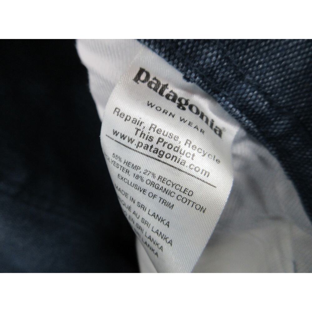 Patagonia Iron Forge Hemp Canvas Carpenter Pants Men’s 38x31 Blue - Picture 14 of 16
